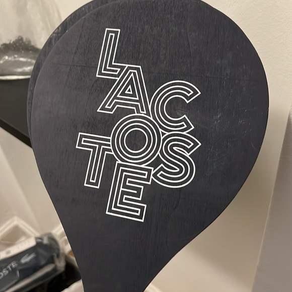 COPY - Lacoste beach racquet set pickleball / paddle ball with carrying bag USED - Picture 5 of 6